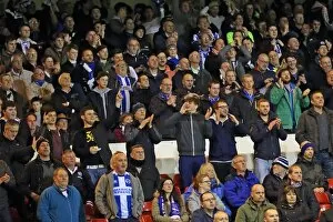 Images Dated 11th April 2016: Brighton and Hove Albion vs. Nottingham Forest: Sky Bet Championship Showdown at City Ground