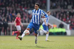 Nottingham Forest - 30-03-2013 Prints: Brighton & Hove Albion vs. Nottingham Forest: A 2012-13 Season Flashback - March 30th Game