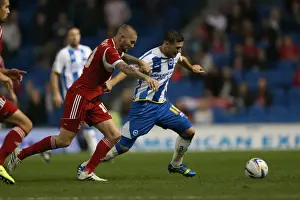 Nottingham Forest - 05-10-2013 Prints: Brighton & Hove Albion vs. Nottingham Forest (2013-14 Home Game)