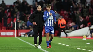 Images Dated 25th November 2023: Brighton and Hove Albion vs. Nottingham Forest: A Premier League Battle at City Ground