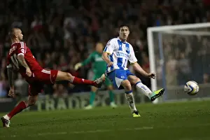 Nottingham Forest - 05-10-2013 Prints: Brighton & Hove Albion vs. Nottingham Forest: A 5-1 Home Victory (October 5, 2013)