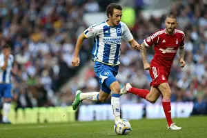 Nottingham Forest - 05-10-2013 Prints: Brighton & Hove Albion vs. Nottingham Forest: 5-10-2013 - A Memorable Home Victory (2013-14 Season)