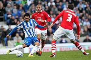 Images Dated 3rd December 2011: Brighton & Hove Albion vs. Nottingham Forest (2011-12): A Glimpse into the Past - Home Game