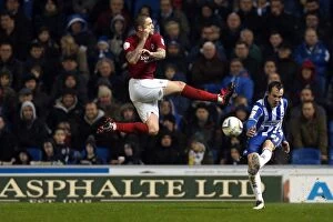 Images Dated 15th December 2012: Brighton & Hove Albion vs. Nottingham Forest (15-12-2012): A Glimpse into the 2012-13 Home Season