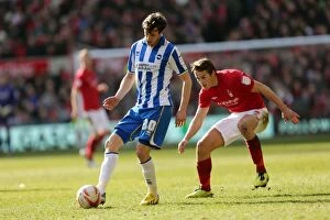 Images Dated 30th March 2013: Brighton & Hove Albion vs. Nottingham Forest (Away) - A 2012-13 Season Flashback