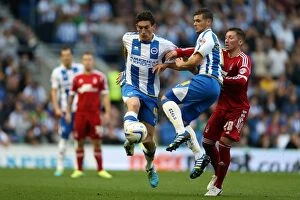 Images Dated 5th October 2013: Brighton & Hove Albion vs. Nottingham Forest: Home Game (October 5, 2013)