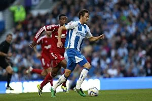 Images Dated 5th October 2013: Brighton & Hove Albion vs. Nottingham Forest: A Home Victory (5-10-2013) - Season 2013-14