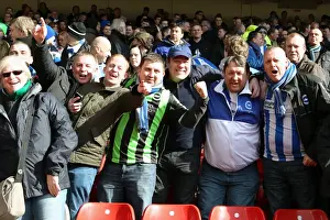 Nottingham Forest - 30-03-2013 Prints: Brighton & Hove Albion vs. Nottingham Forest (Away) - A 2012-13 Season Flashback: 30-03-2013