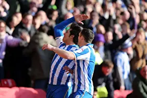 Nottingham Forest - 30-03-2013 Prints: Brighton & Hove Albion vs. Nottingham Forest (Away) - A 2012-13 Season Flashback: 30-03-2013
