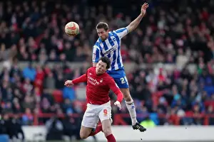 Nottingham Forest - 30-03-2013 Prints: Brighton & Hove Albion vs. Nottingham Forest (Away) - A 2012-13 Season Flashback: 30-03-2013