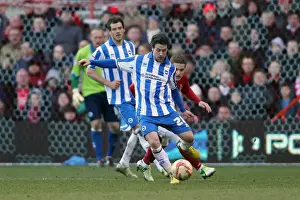 Nottingham Forest - 30-03-2013 Prints: Brighton & Hove Albion vs. Nottingham Forest (Away) - A 2012-13 Season Flashback: 30-03-2013