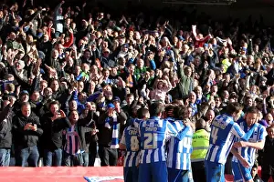 Nottingham Forest - 30-03-2013 Prints: Brighton & Hove Albion vs. Nottingham Forest (Away) - A Look Back at the 2012-13 Season: 30-03-2013 Game