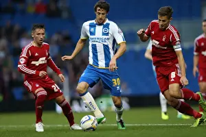 Nottingham Forest - 05-10-2013 Prints: Brighton & Hove Albion vs. Nottingham Forest: Home Battle (2013-14 Season)
