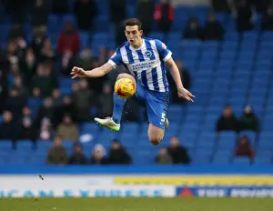Brighton & Hove Albion vs Nottingham Forest: Lewis Dunk's Defensive Showdown (February 2015)