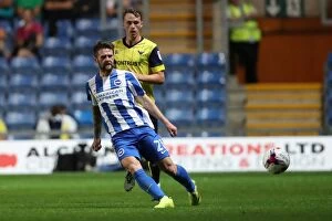Images Dated 23rd August 2016: Brighton and Hove Albion vs. Oxford United: 2016 EFL Cup Clash at Kassam Stadium