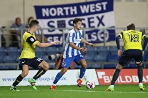 Images Dated 23rd August 2016: Brighton and Hove Albion vs. Oxford United: EFL Cup Battle at Kassam Stadium (23AUG16)