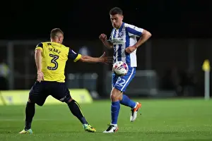 Oxford United 23AUG16 Prints: Brighton and Hove Albion vs Oxford United: EFL Cup Battle at Kassam Stadium (23/08/2016)