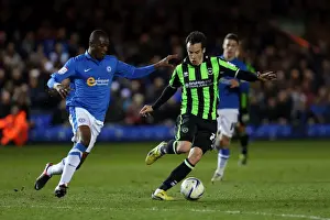Peterborough United - 16-04-2013 Prints: Brighton & Hove Albion vs. Peterborough United: A 2012-13 Season Battle (Away)
