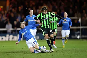 Peterborough United - 16-04-2013 Prints: Brighton & Hove Albion vs. Peterborough United (Away): A Look Back at the Thrilling 2012-13 Season Game (April 16)