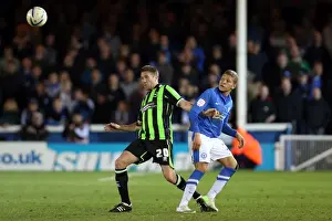 Peterborough United - 16-04-2013 Prints: Brighton & Hove Albion vs. Peterborough United: A Battle from the 2012-13 Season (Away)