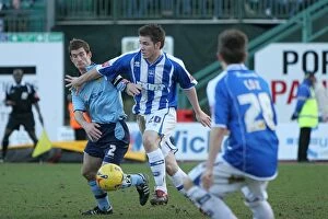 Images Dated 30th January 2007: Brighton & Hove Albion vs Port Vale: Joe Gatting in Action at The Withdean