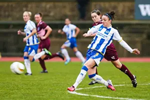 Portsmouth Prints: Brighton & Hove Albion vs. Portsmouth: A 2013-14 Women's Football Battle
