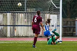 Portsmouth Prints: Brighton & Hove Albion vs. Portsmouth: 2013-14 Women's Football Match