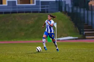 Portsmouth Prints: Brighton & Hove Albion vs. Portsmouth: Women's Football Match, Season 2013-14