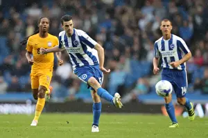 Brighton and Hove Albion vs. Preston North End: A Fight in the EFL Sky Bet Championship (15OCT16)