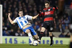 QPR 11-03-2014 Prints: Brighton & Hove Albion vs QPR: A Historic 11-03-2014 Match from the 2013-14 Season