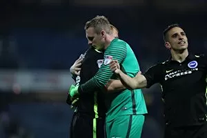 Images Dated 7th April 2017: Brighton and Hove Albion vs. Queens Park Rangers: EFL Sky Bet Championship Showdown at Loftus Road