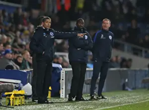 Brighton Manager Prints: Brighton and Hove Albion vs. Queens Park Rangers: Championship Clash at Loftus Road (15DEC15)