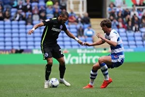Images Dated 20th August 2016: Brighton and Hove Albion vs. Reading: Sky Bet Championship Showdown at Madejski Stadium