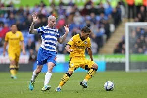 Images Dated 15th September 2013: Brighton & Hove Albion vs. Reading (Away) - 15-09-2013: 2013-14 Season - Reading Away Game