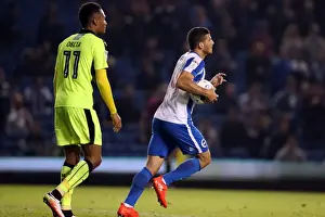 Brighton and Hove Albion vs. Reading: EFL Cup Showdown at American Express Community Stadium (2016)