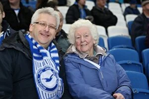 Images Dated 4th January 2014: Brighton & Hove Albion vs. Reading (FA Cup) - Home Game, 04-01-2014 (Season 2013-14)