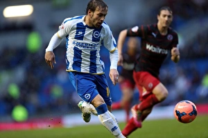 Reading (FAC) - 04-01-2014 Prints: Brighton & Hove Albion vs. Reading: A Fierce F.A. Cup Battle at the Amex (2013-14 Season)
