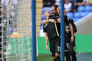 Reading 20AUG16 Prints: Brighton and Hove Albion vs. Reading: Sky Bet Championship Showdown at Madejski Stadium (2016)