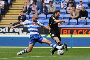 Reading 20AUG16 Prints: Brighton and Hove Albion vs. Reading: Sky Bet Championship Showdown at Madejski Stadium (2016)