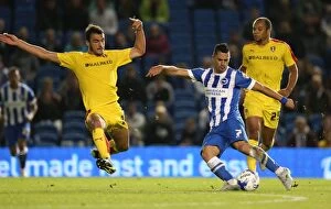 Images Dated 15th September 2015: Brighton and Hove Albion vs Rotherham United: Sky Bet Championship Showdown at American Express
