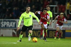 Images Dated 12th January 2016: Brighton and Hove Albion vs. Rotherham United: Sky Bet Championship Clash (12JAN16)