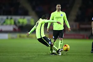 Rotherham United 12JAN16 Prints: Brighton and Hove Albion vs Rotherham United: Championship Clash at New York Stadium (12 January 2016)