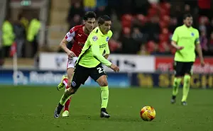 Rotherham United 12JAN16 Prints: Brighton and Hove Albion vs. Rotherham United: Championship Showdown (12JAN16)