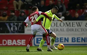 Rotherham United 12JAN16 Prints: Brighton and Hove Albion vs. Rotherham United: Sky Bet Championship Showdown (12JAN16)