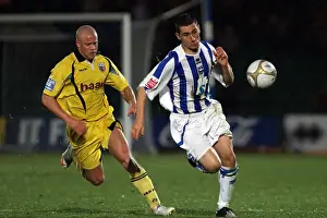 Rushden And Diamonds (F.A. Cup) Prints: Brighton & Hove Albion vs Rushden & Diamonds (FA Cup, 2009-10): Home Game