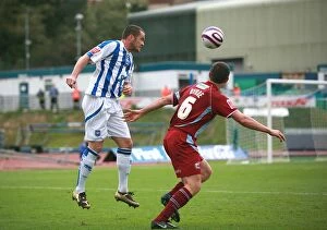 Images Dated 6th September 2008: Brighton & Hove Albion vs. Scunthorpe United: A Battle from the 2008-09 Home Season
