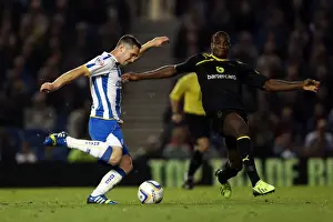 Sheffield Wednesday - 01-10-2013 Prints: Brighton & Hove Albion vs. Sheffield Wednesday (01-10-2013): 2013-14 Home Game