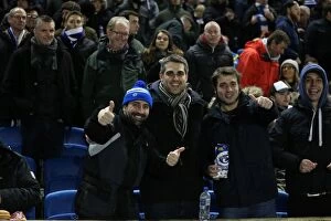 Images Dated 8th March 2016: Brighton and Hove Albion vs Sheffield Wednesday: Sky Bet Championship Showdown at American Express