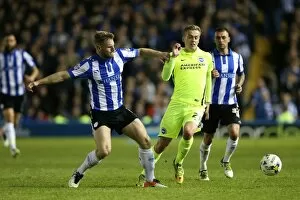 Images Dated 13th May 2016: Brighton and Hove Albion vs. Sheffield Wednesday: Championship Play-Off Showdown (May 2016)