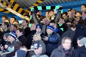 Sheffield Wednesday - 02-02-2013 Prints: Brighton & Hove Albion vs Sheffield Wednesday: 2012-13 Away Game